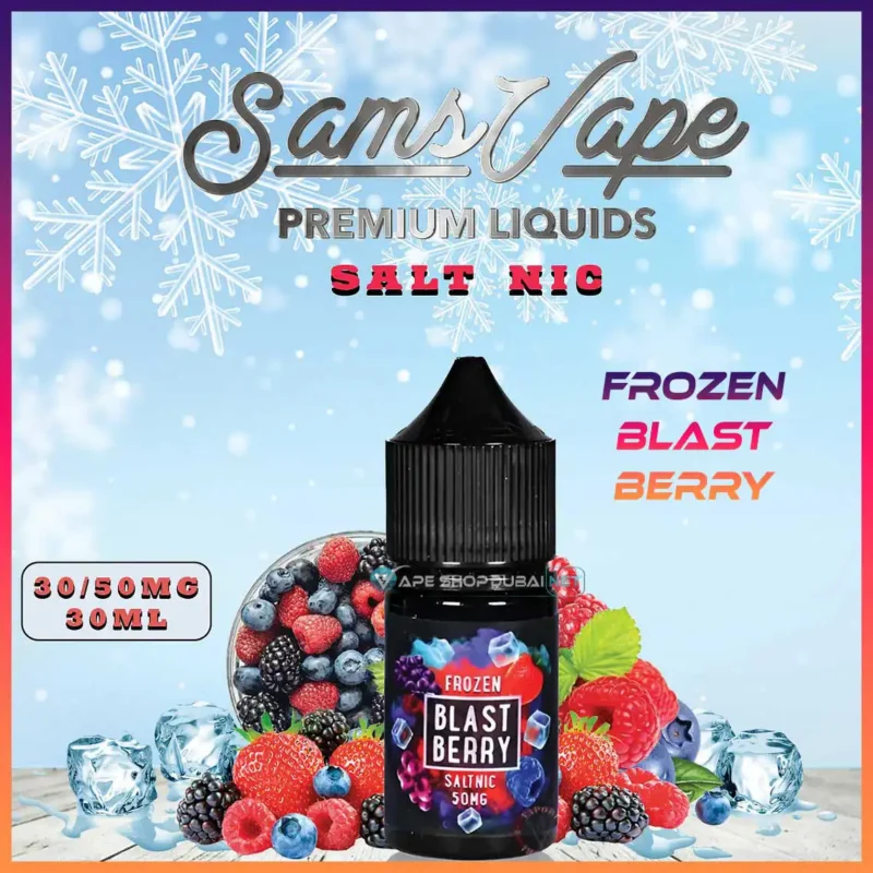 Frozen-Blast-Berry-Buy-Sams-Vape-Salt-Nic-Juice-30ml-Best-Online-Dubai