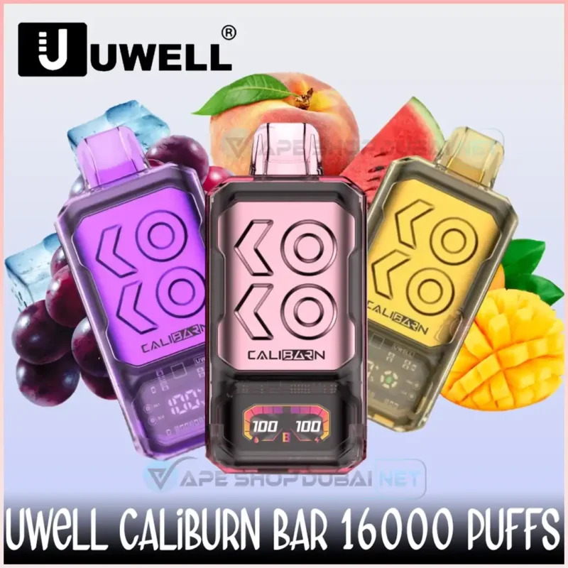 Uwell-Caliburn-Bar-16000-Puffs-Disposable-Vape-In-Dubai