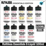 RUTHLESS-ESSENTIALS-EDITION-E-LIQUID-100ML uae