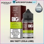 Pod Salt Big Tasty Cola With Lime Nic Salt 25mg 30ml in UAE Dubai