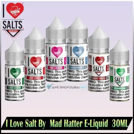 I Love Salts By Mad Hatter E-Juice 30ml In UAE