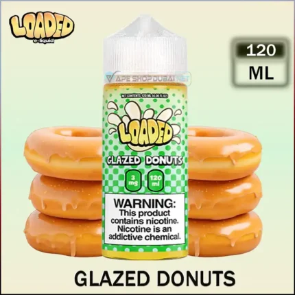 Loaded e-Liquid Glazed Donuts 120ml in Dubai UAE