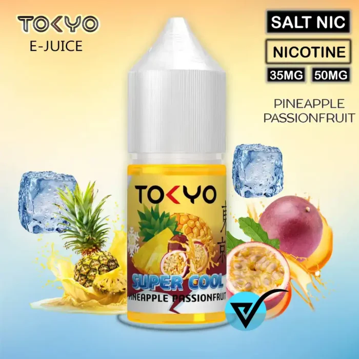 Tokyo-Super-Cool-SaltNic-30ml-Pineapple-Passionfruit