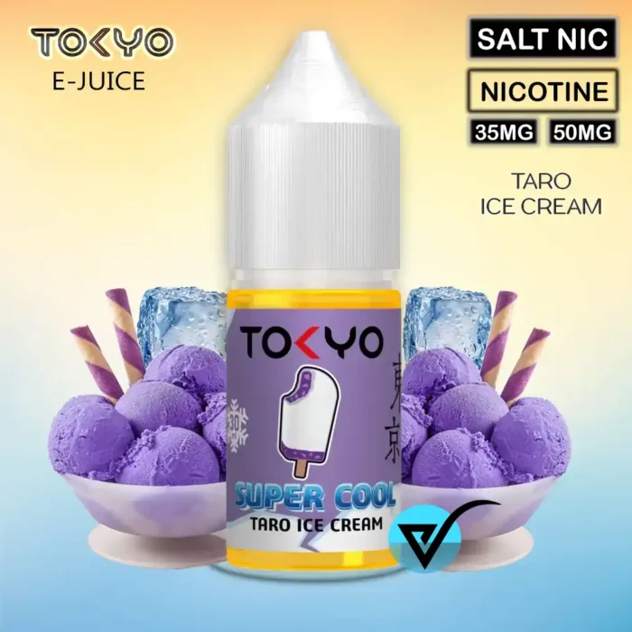 Tokyo-Super-Cool-SaltNic-30ml-Taro-Ice-Cream