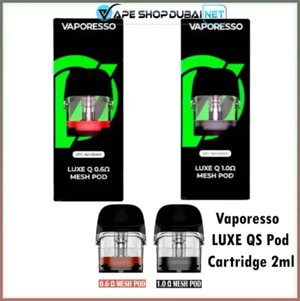 Vaporesso LUXE QS Pod Cartridge 2ml for LUXE QS Kit | LUXE Q Kit In Dubai UAE