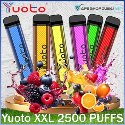 Yuoto XXL Disposable Vape 2500 Puffs | Buy in Vape Shop Dubai UAE