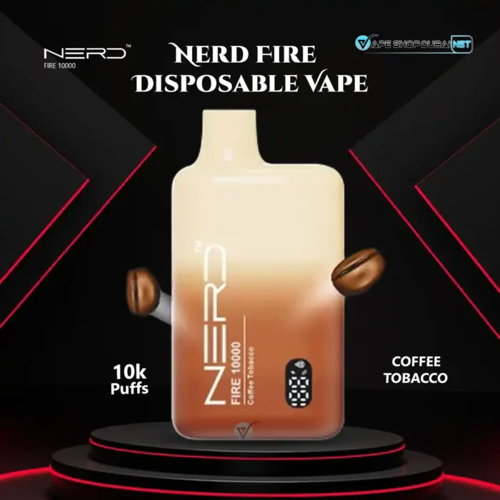 Nerd Fire 10000 Puffs Disposable Vape Coffee Tobacco