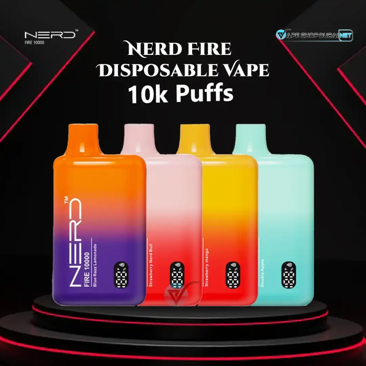 NERD Disposable Vapes  Bold Flavors & Smooth Hits