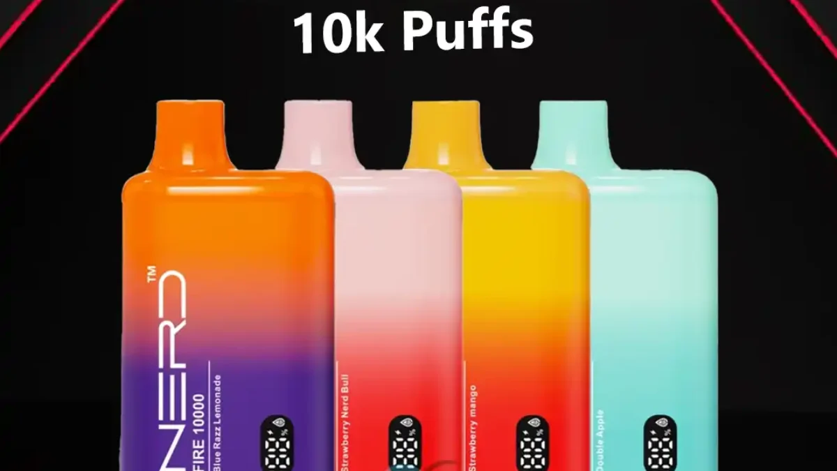 ratio disposable vape Nerd Bar Blackcurrant Ice 3000 Puffs