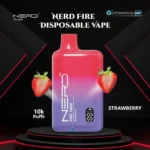 Nerd Fire 10000 Puffs Disposable Vape Strawberry
