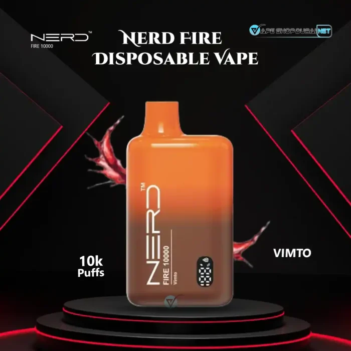Nerd Fire 10000 Puffs Disposable Vape Vimto