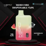 Nerd Fire 10000 Puffs Disposable Vape Watermelon Ice