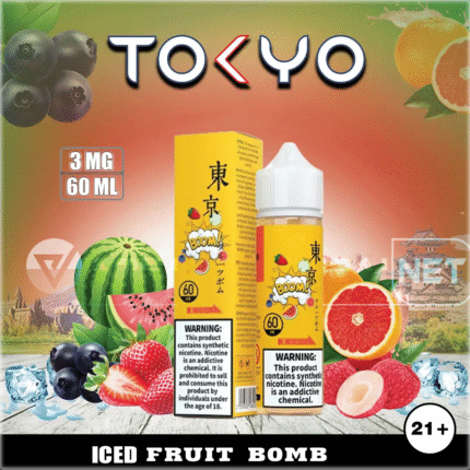 Tokyo Iced Fruit Bomb E-Liquid 60ml