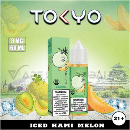 Tokyo Iced Hami Melon E-Liquid 60ml