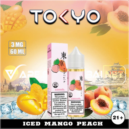 Tokyo Iced Mango Peach E-Liquid 60ml
