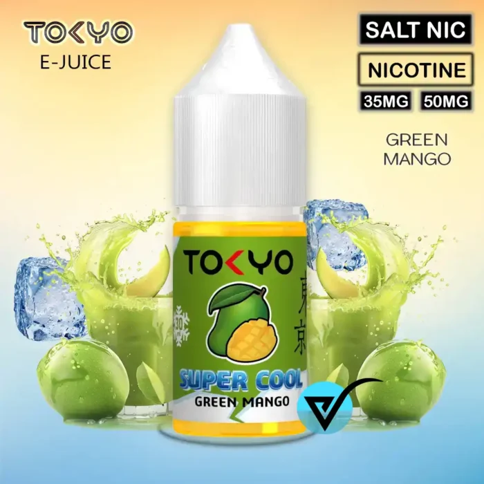 Tokyo-Super-Cool-SaltNic-30ml-Green-Mango