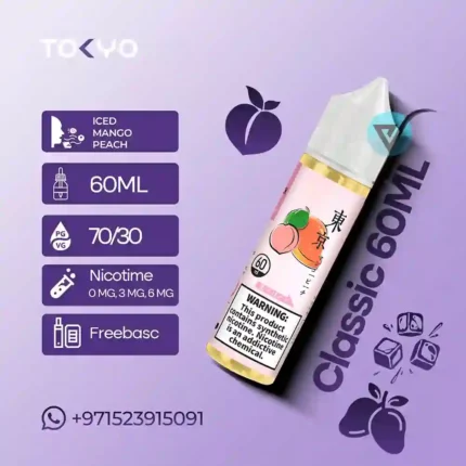 Tokyo-Vape-Juice-60mL-Iced-Mango-Peach