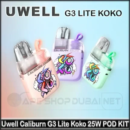 Uwell-Caliburn-G3-Lite-Koko-25W-Pod-Kit-In-Dubai
