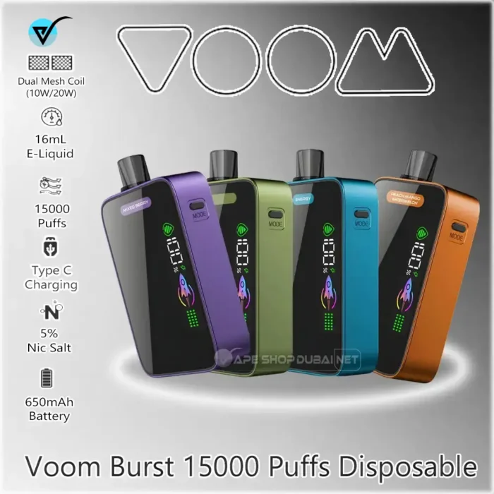 Voom Burst 15000 Puffs Disposable