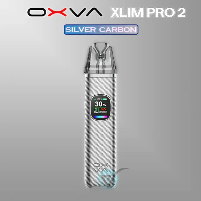 OXVA-XLIM-PRO-2-Pod-Kit-Silver-Carbon