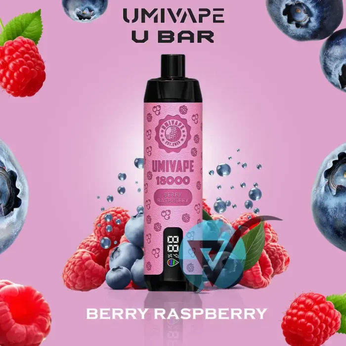 Umivape-U-Bar-18000-Puffs-Disposable-Berry-Raspberry