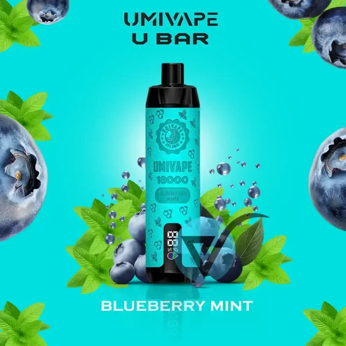Umivape-U-Bar-18000-Puffs-Disposable-Blueberry-Mint