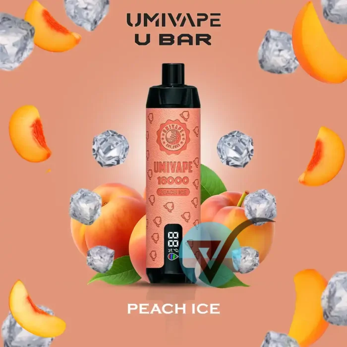 Umivape-U-Bar-18000-Puffs-Disposable-Peach-Ice