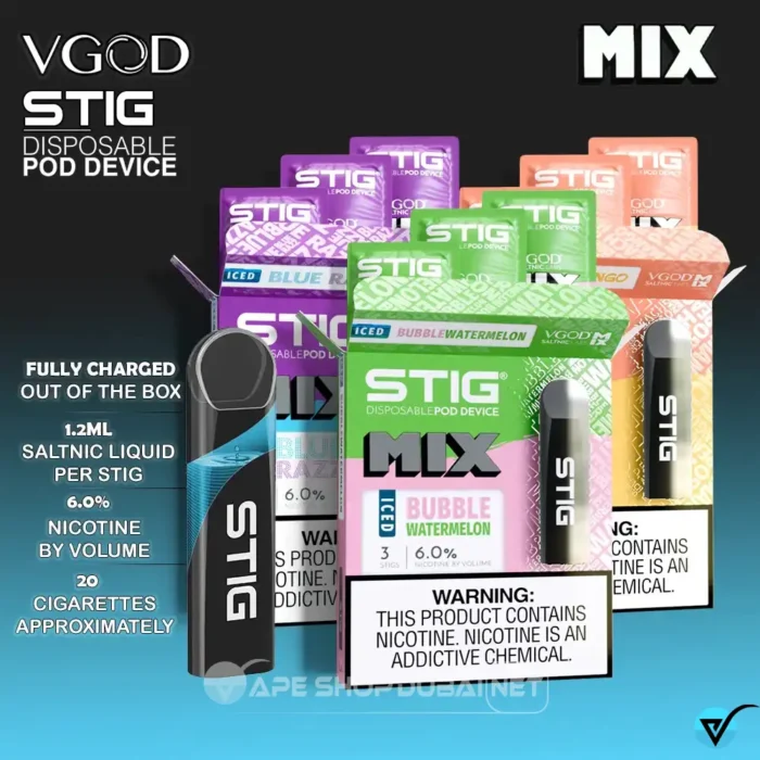 VGOD STIG Mix Disposable Pod Device