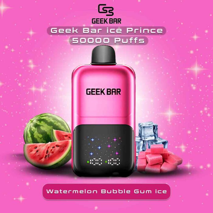 Geek Bar Vape Watermelon Bubble Gum ice