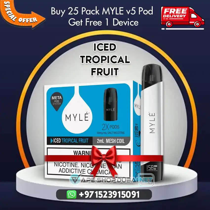 Myle V5 Pod Iced Tropical Fruit Myle-V5-Pod-Iced-Tropical-Fruit