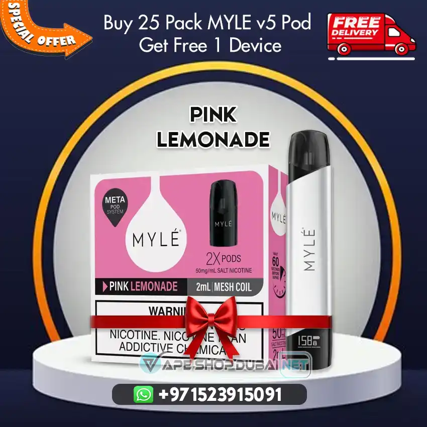 Myle V5 Pod Pink Lemonade Myle-V5-Pod-Pink-Lemonade