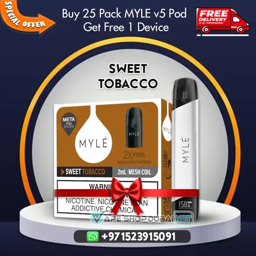 Myle V5 Pod Sweet Tobacco Myle-V5-Pod-Sweet-Tobacco