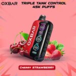 OXBAR Triple Tank Control 45k Cherry-Strawberry Puffs Disposable Vape In Dubai UAE