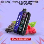 OXBAR Triple Tank Control 45k Grape-Raspberry Puffs Disposable Vape In Dubai UAE