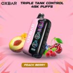 OXBAR Triple Tank Control 45k Peach-Berry Puffs Disposable Vape In Dubai UAE