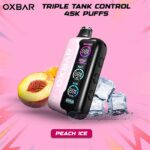 OXBAR Triple Tank Control 45k Peach-Ice Puffs Disposable Vape In Dubai UAE