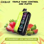 OXBAR Triple Tank Control 45k Strawberry-Kiwi-Watermelon Puffs Disposable Vape In Dubai UAE