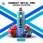 Tugboat Royal Pro 40000 Puffs Blue-Mint Disposable Vape In UAE