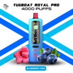 Tugboat Royal Pro 40000 Puffs Blueberry-Gum Disposable Vape In UAE