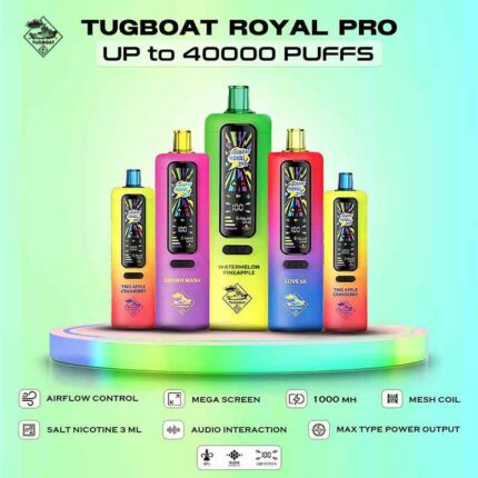 Best Tugboat Royal Pro 40000 Puffs Disposable Vape In Dubai