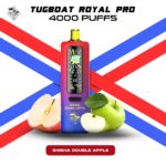 Tugboat Royal Pro 40000 Puffs Shisha-Double-Apple Disposable Vape In UAE