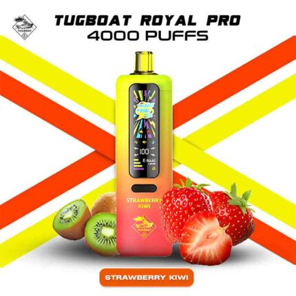 Tugboat Royal Pro 40000 Puffs Strawberry-Kiwi Disposable Vape In UAE