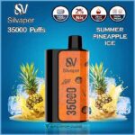 Silvaper 35000 Puffs Disposable Vape Summer Pineapple Ice