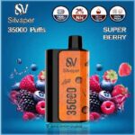 Silvaper 35000 Puffs Disposable Vape Super Berry