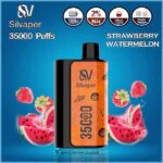 Silvaper 35000 Puffs Disposable Vape Strawberry Watermelon in uae