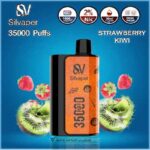 Silvaper 35000 Puffs Disposable Vape Strawberry Kiwi in UAE