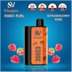 Silvaper 35000 Puffs Disposable Vape Strawberry Kiss in UAE
