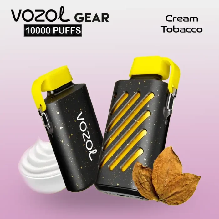 VOZOL GEAR 10000 Puffs Disposable Vape Cream Tobacco
