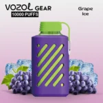 VOZOL GEAR 10000 Puffs Disposable Vape Grape Ice