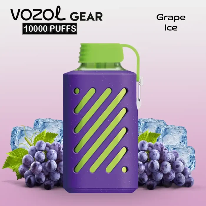 VOZOL GEAR 10000 Puffs Disposable Vape Grape Ice